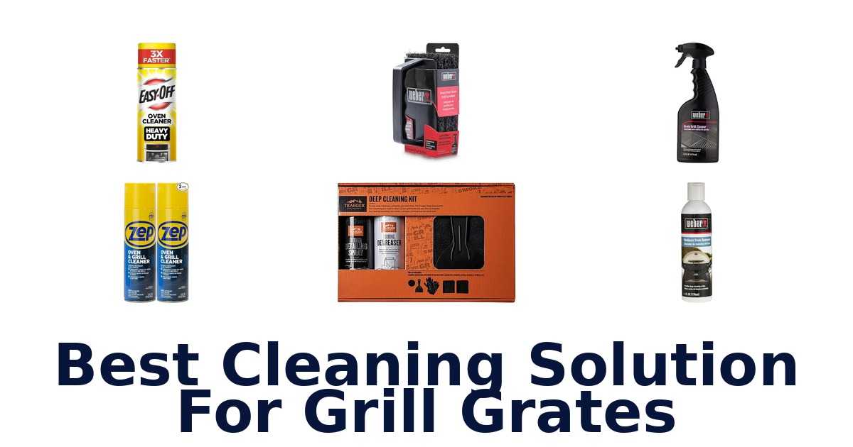 best cleaning solution for grill grates