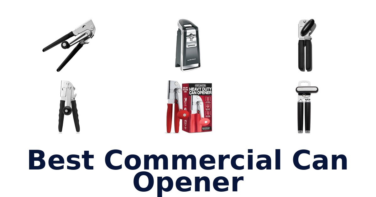 best commercial can opener