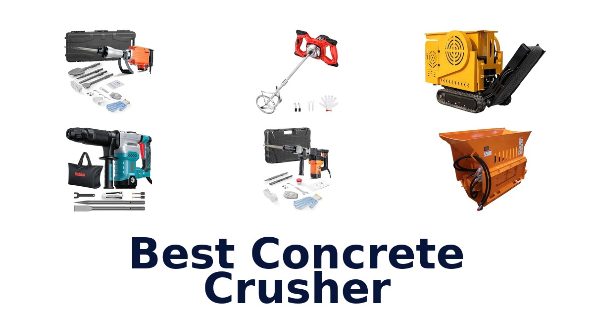 best concrete crusher