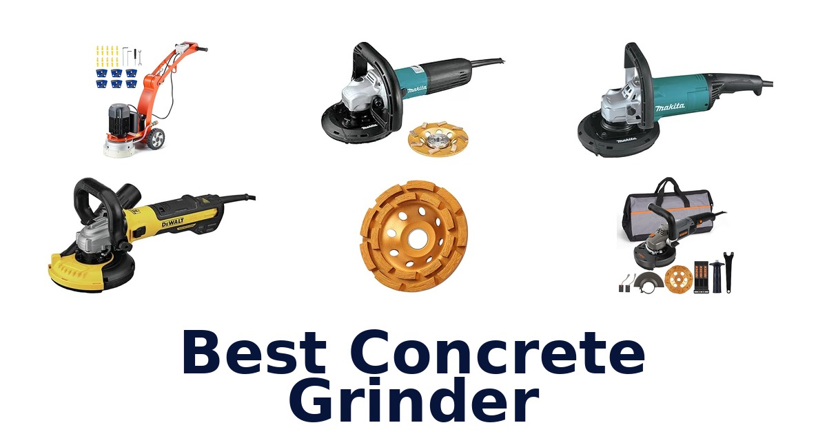 best concrete grinder