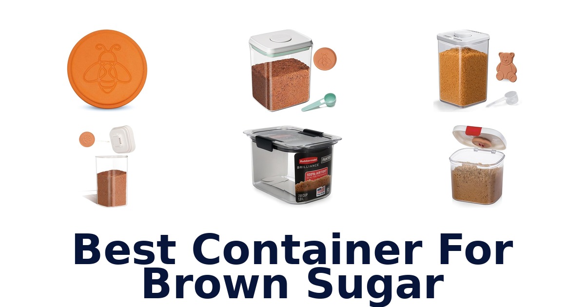 best container for brown sugar