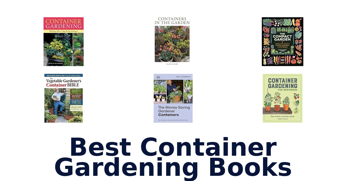 best container gardening books