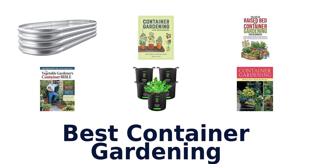 best container gardening