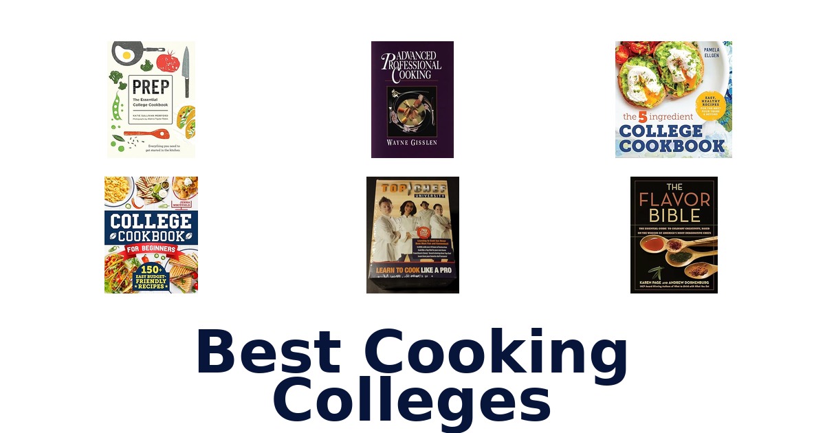 best cooking colleges