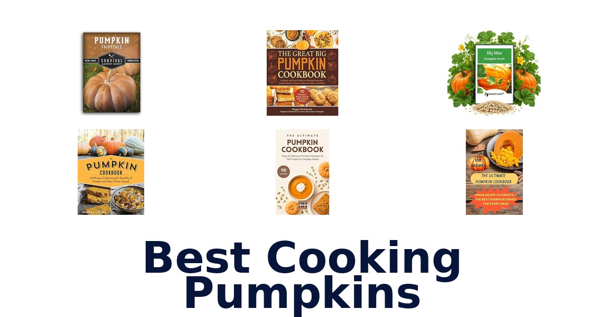 best cooking pumpkins