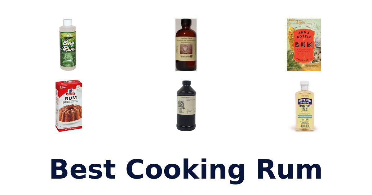best cooking rum