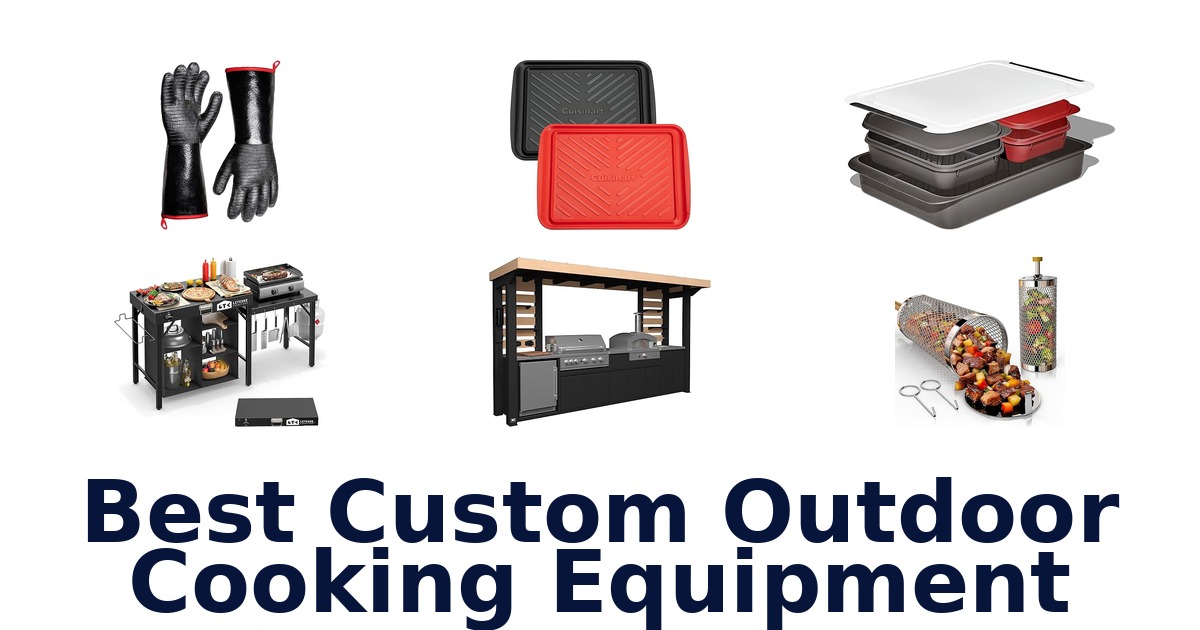 best custom outdoor cooking equipment