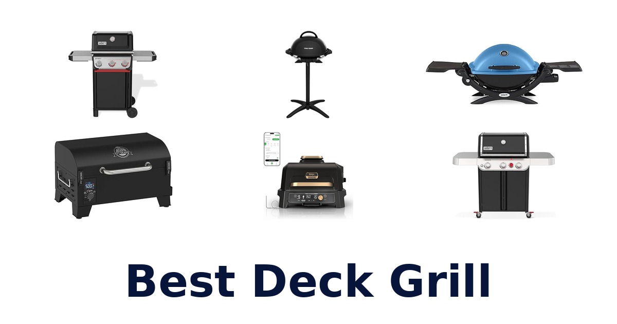 best deck grill