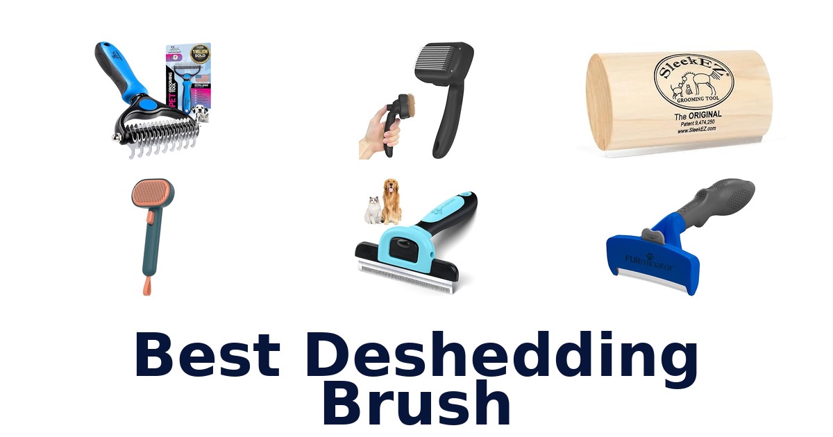 best deshedding brush