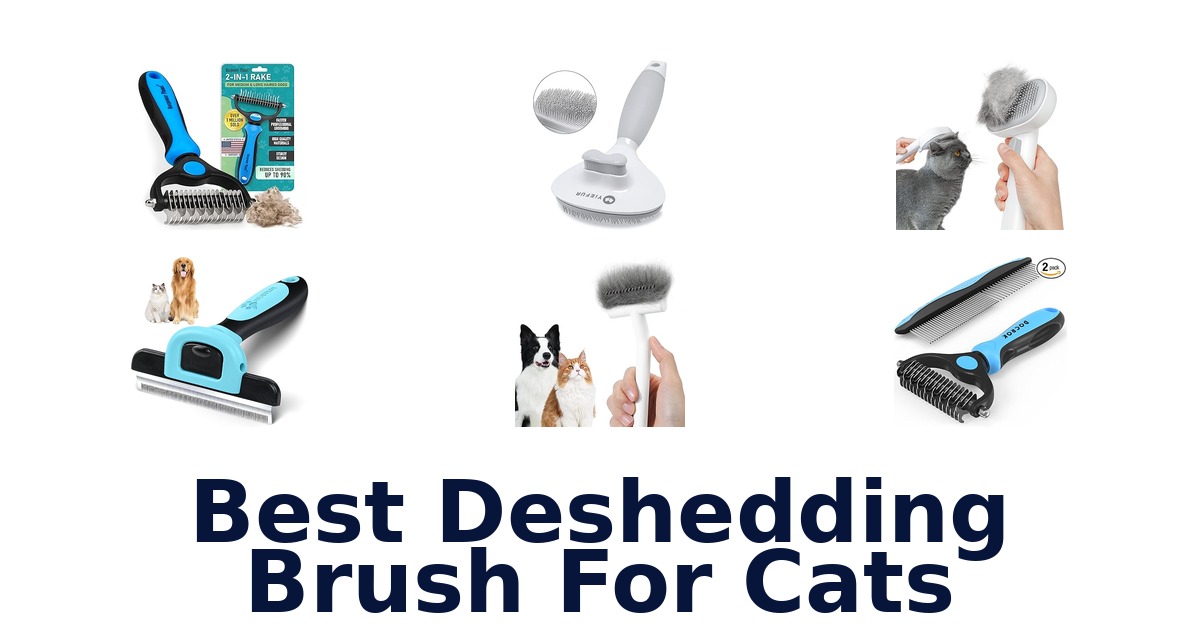 best deshedding brush for cats