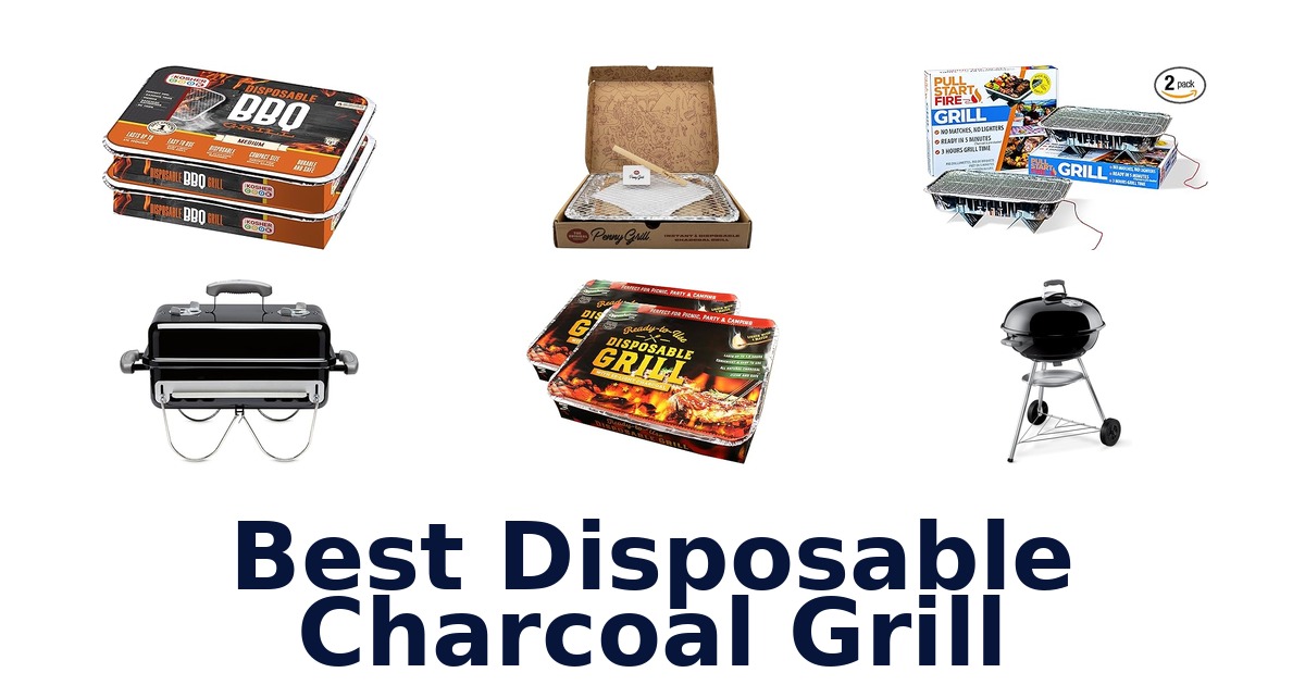 best disposable charcoal grill