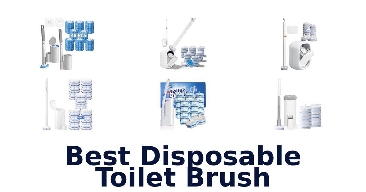 best disposable toilet brush