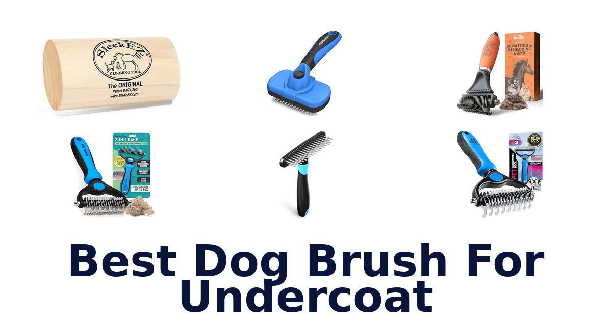 best dog brush for undercoat