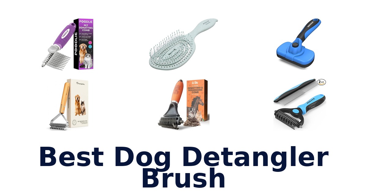 best dog detangler brush
