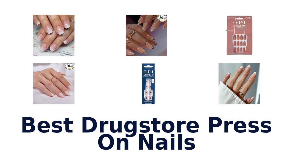 best drugstore press on nails