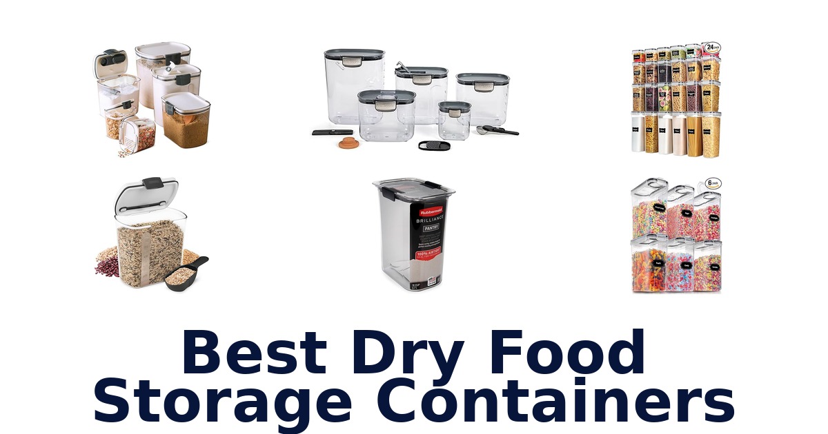 best dry food storage containers
