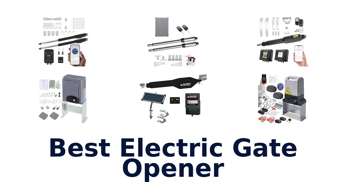 best electric gate opener