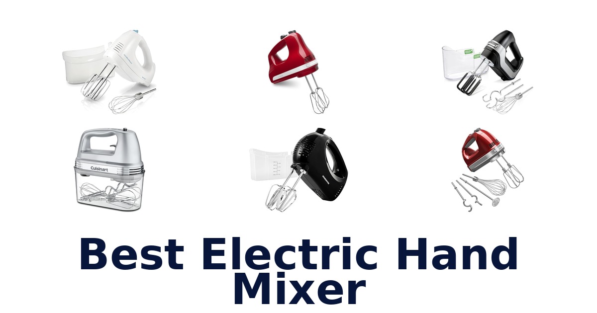 best electric hand mixer
