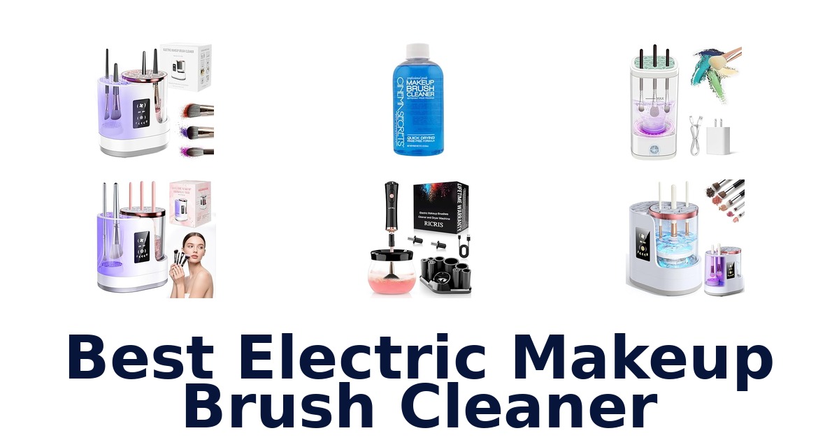best electric makeup brush cleaner