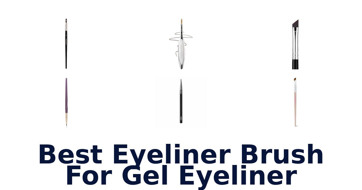 best eyeliner brush for gel eyeliner