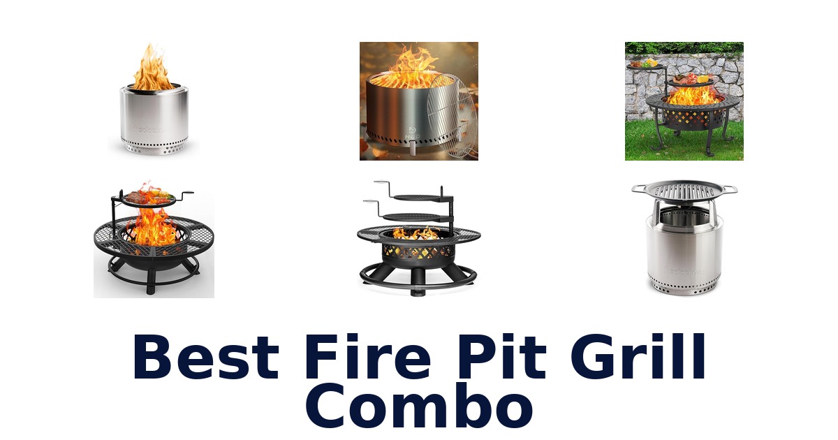 best fire pit grill combo