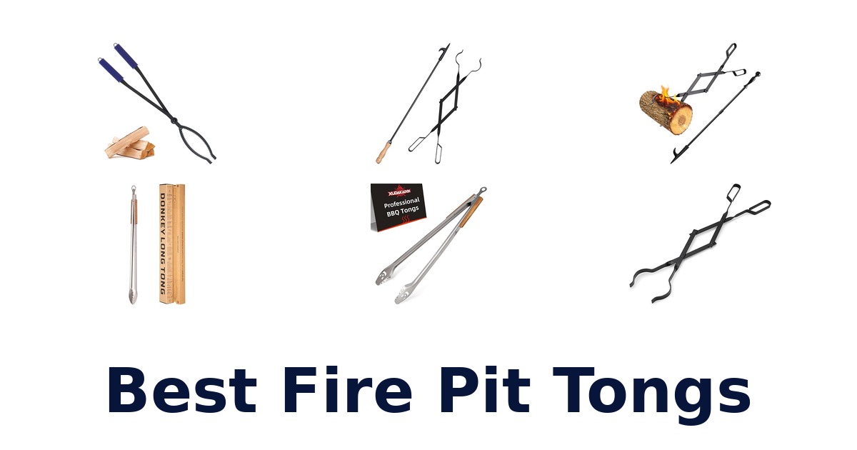 best fire pit tongs