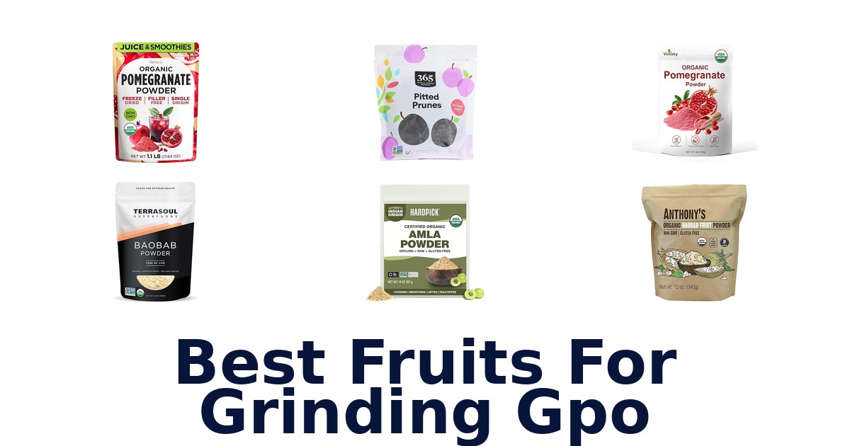best fruits for grinding gpo