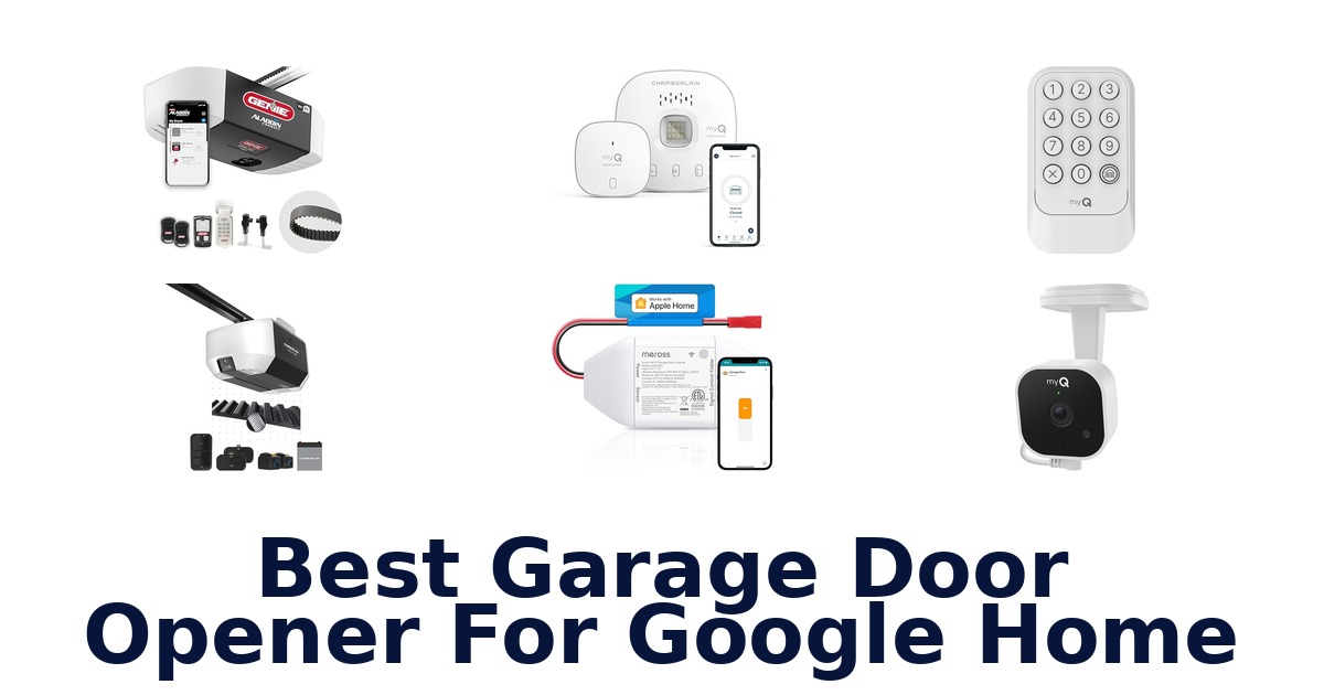 best garage door opener for google home