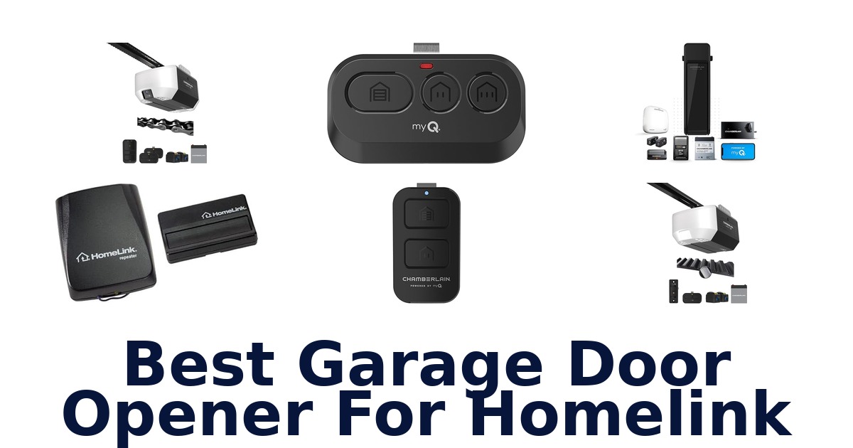 best garage door opener for homelink