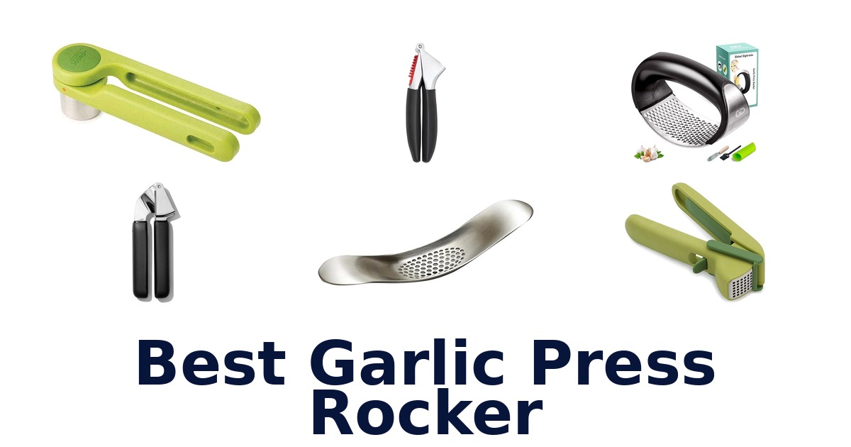 best garlic press rocker