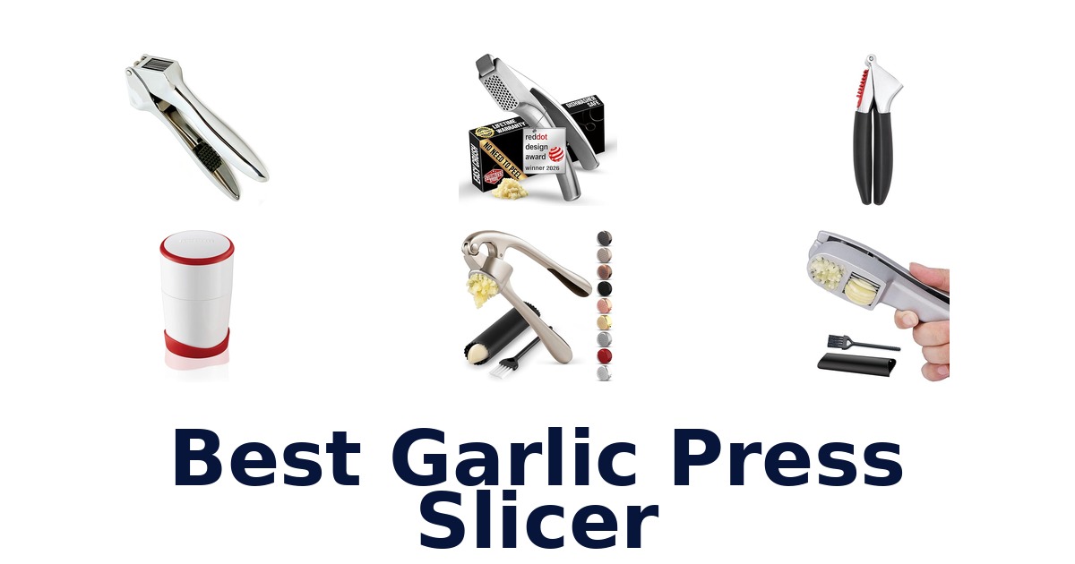 best garlic press slicer