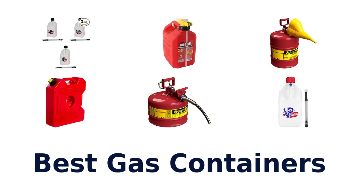 best gas containers