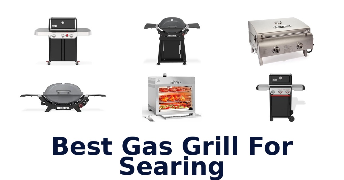 best gas grill for searing