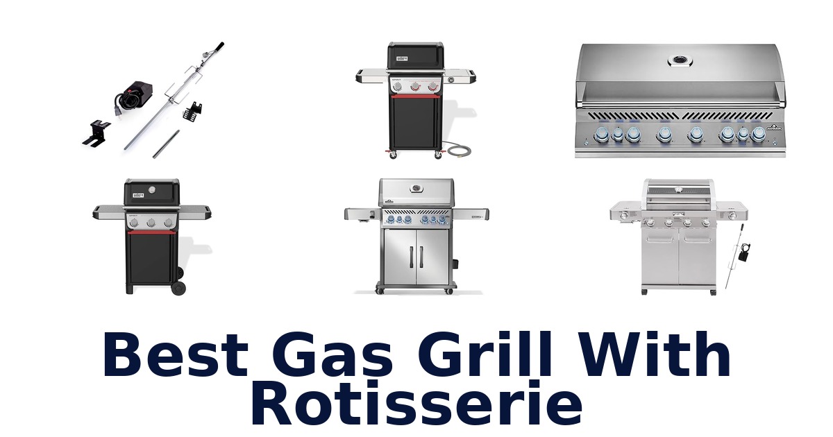 best gas grill with rotisserie