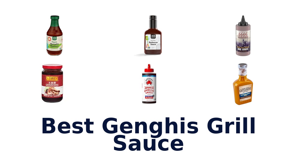 best genghis grill sauce