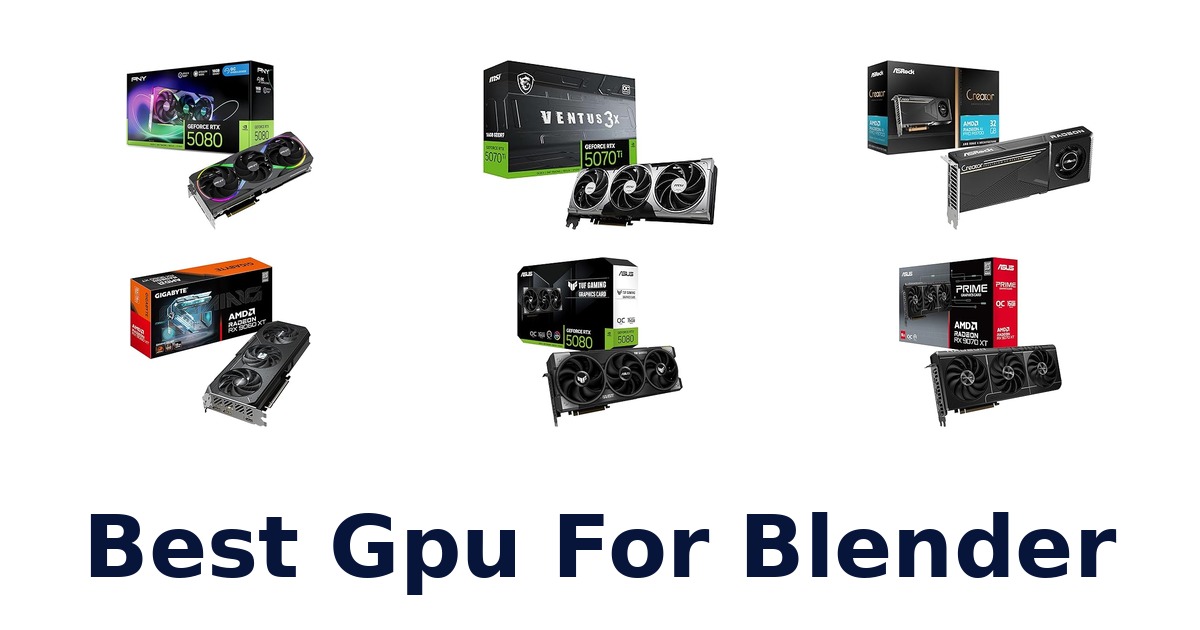 best gpu for blender