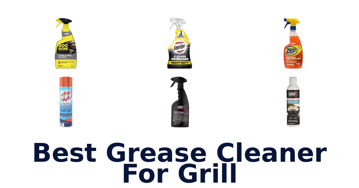 best grease cleaner for grill