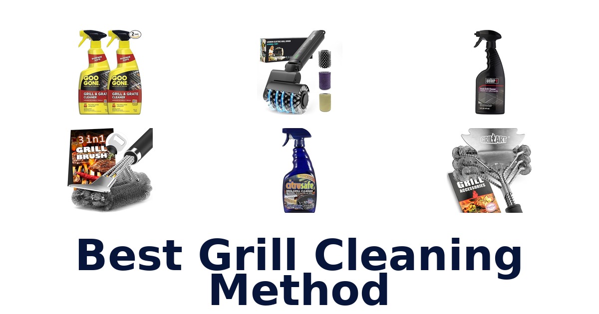 best grill cleaning method