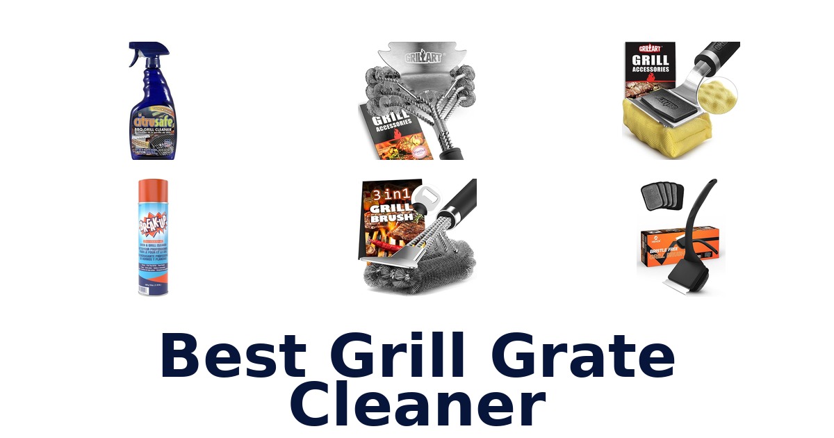 best grill grate cleaner