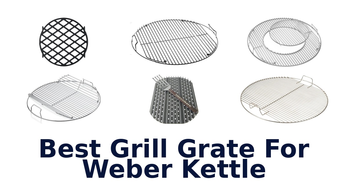 best grill grate for weber kettle