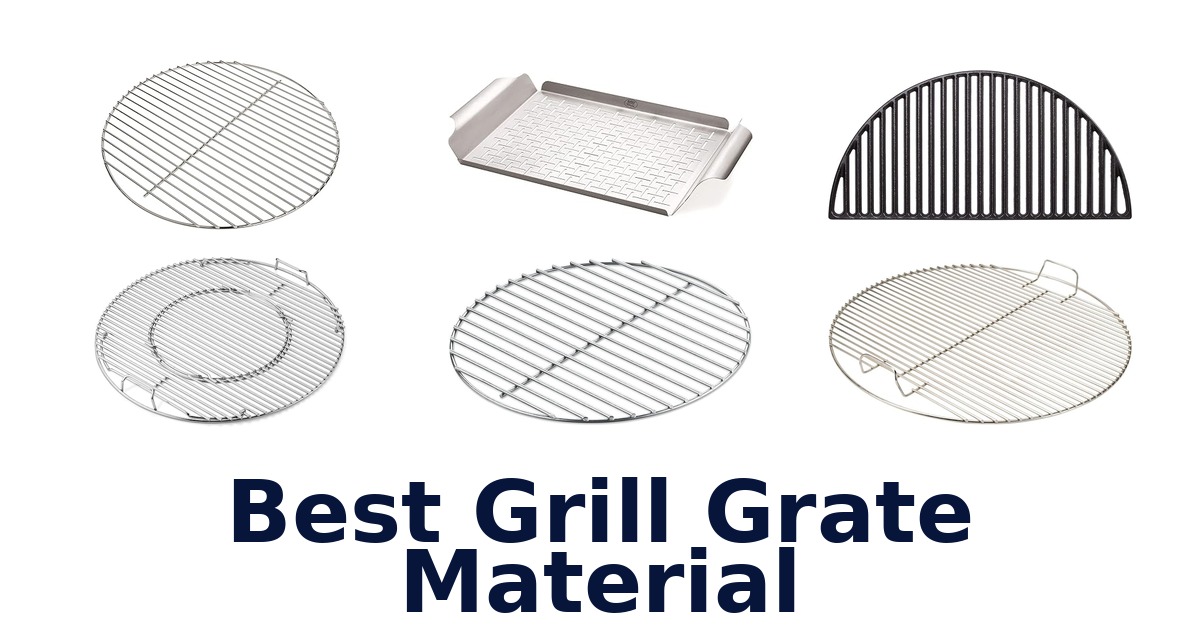 best grill grate material