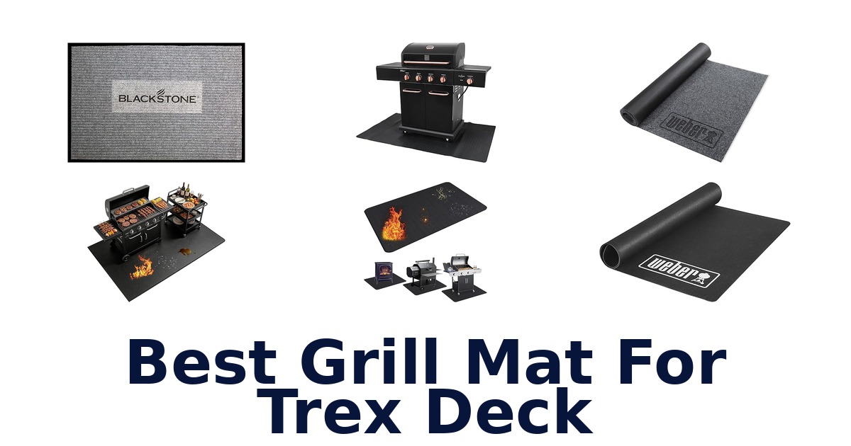 best grill mat for trex deck