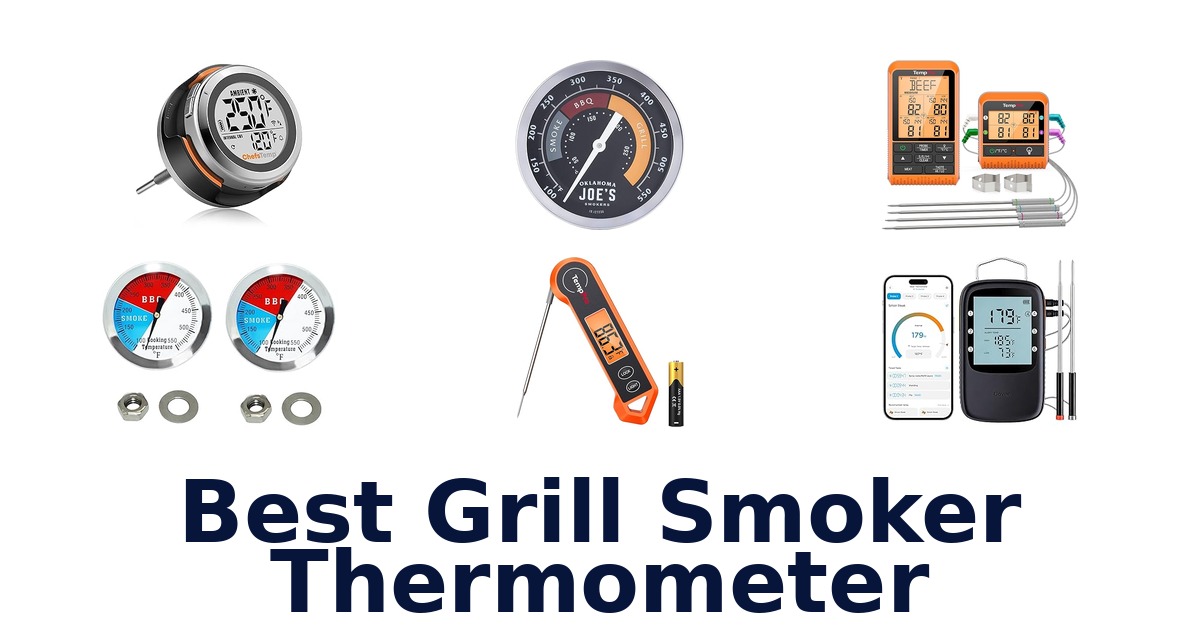 best grill smoker thermometer