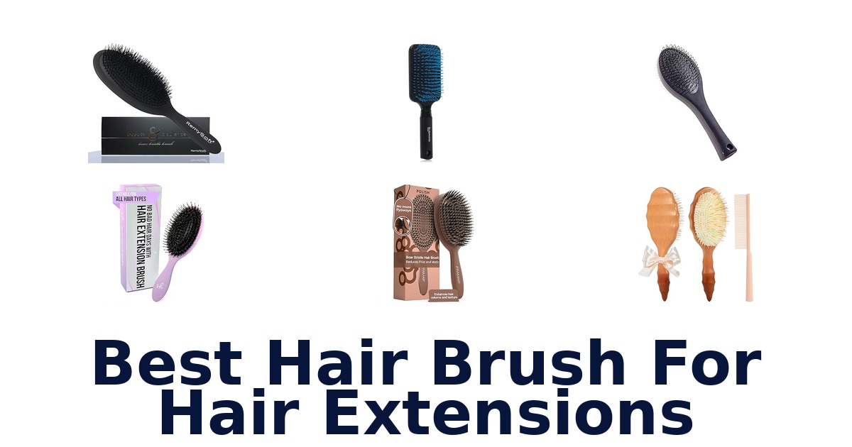 best hair brush for hair extensions