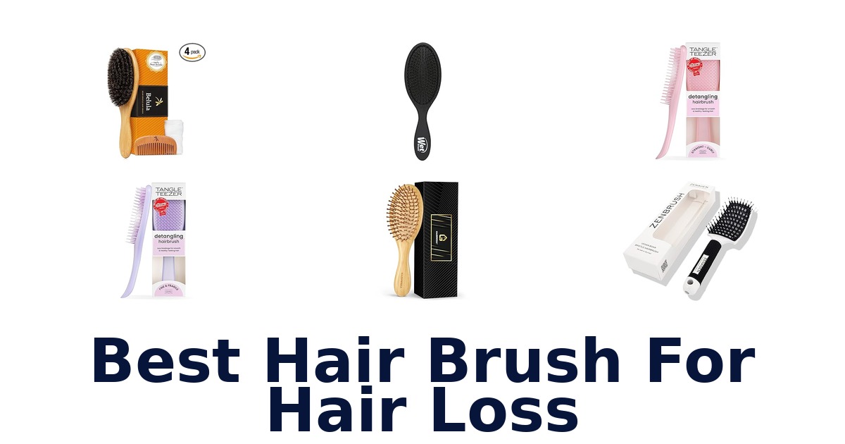 best hair brush for hair loss