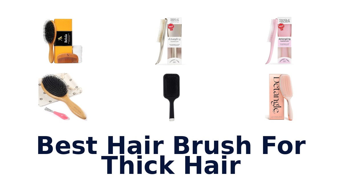 best hair brush for thick hair