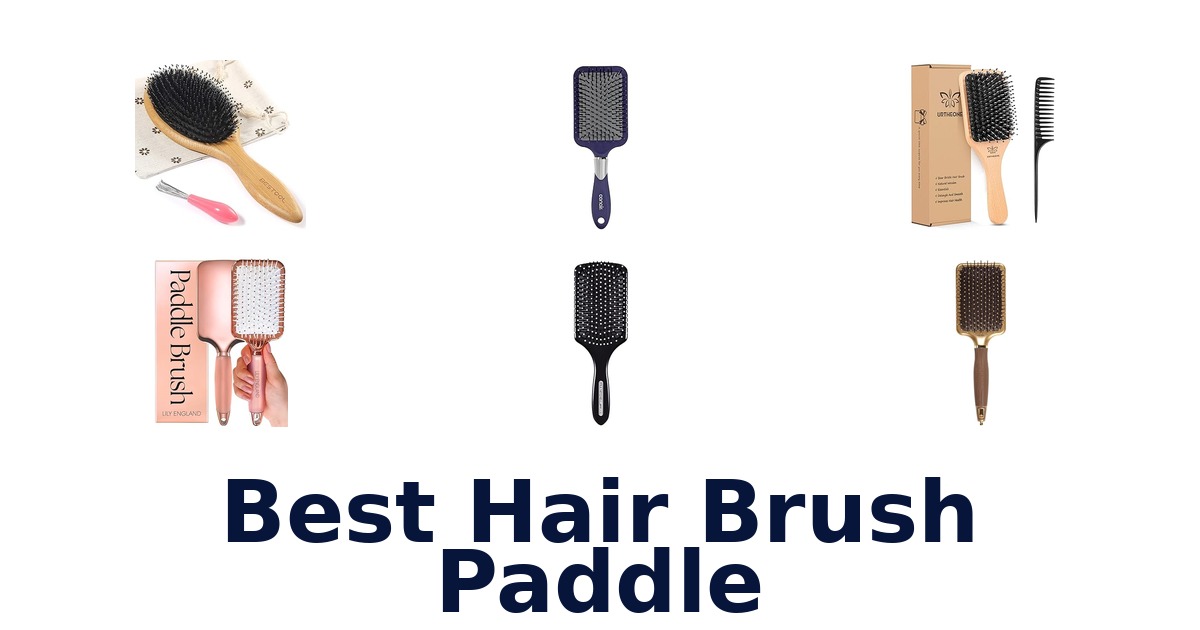 best hair brush paddle