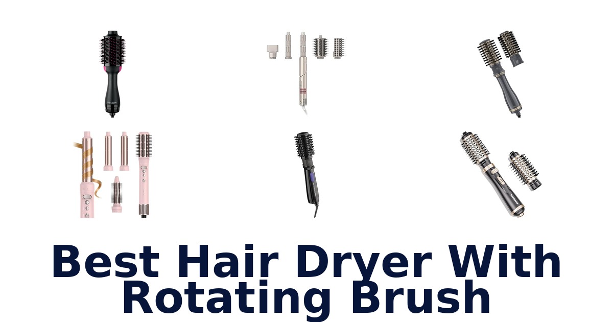 best hair dryer with rotating brush