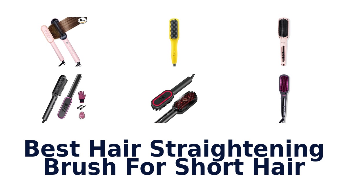 best hair straightening brush for short hair