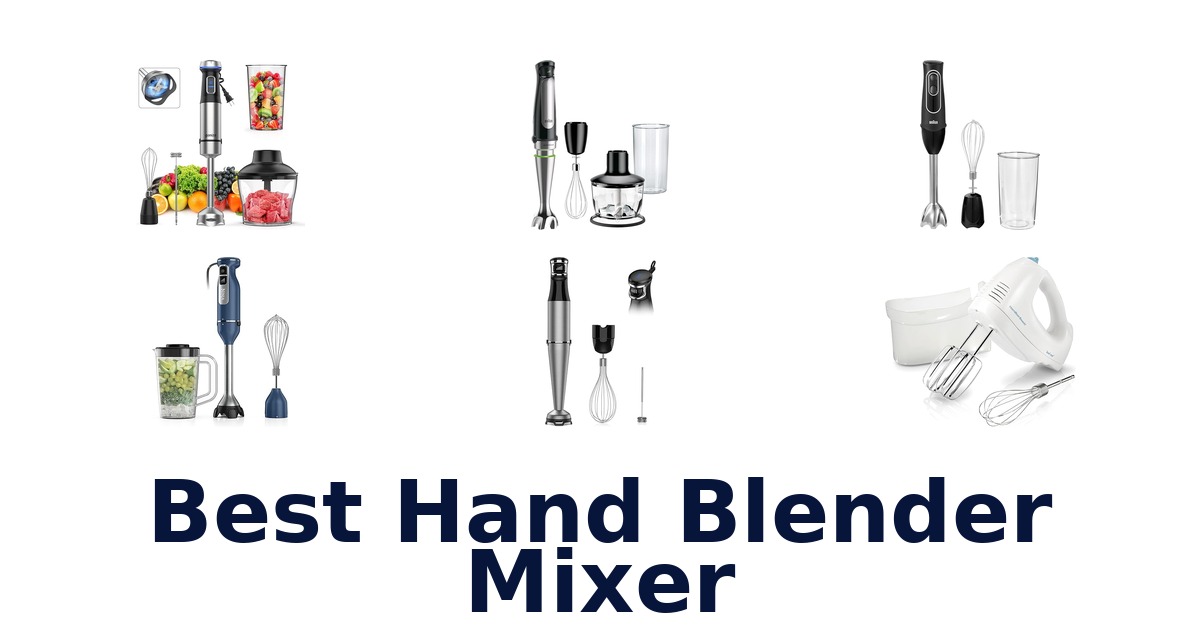 best hand blender mixer